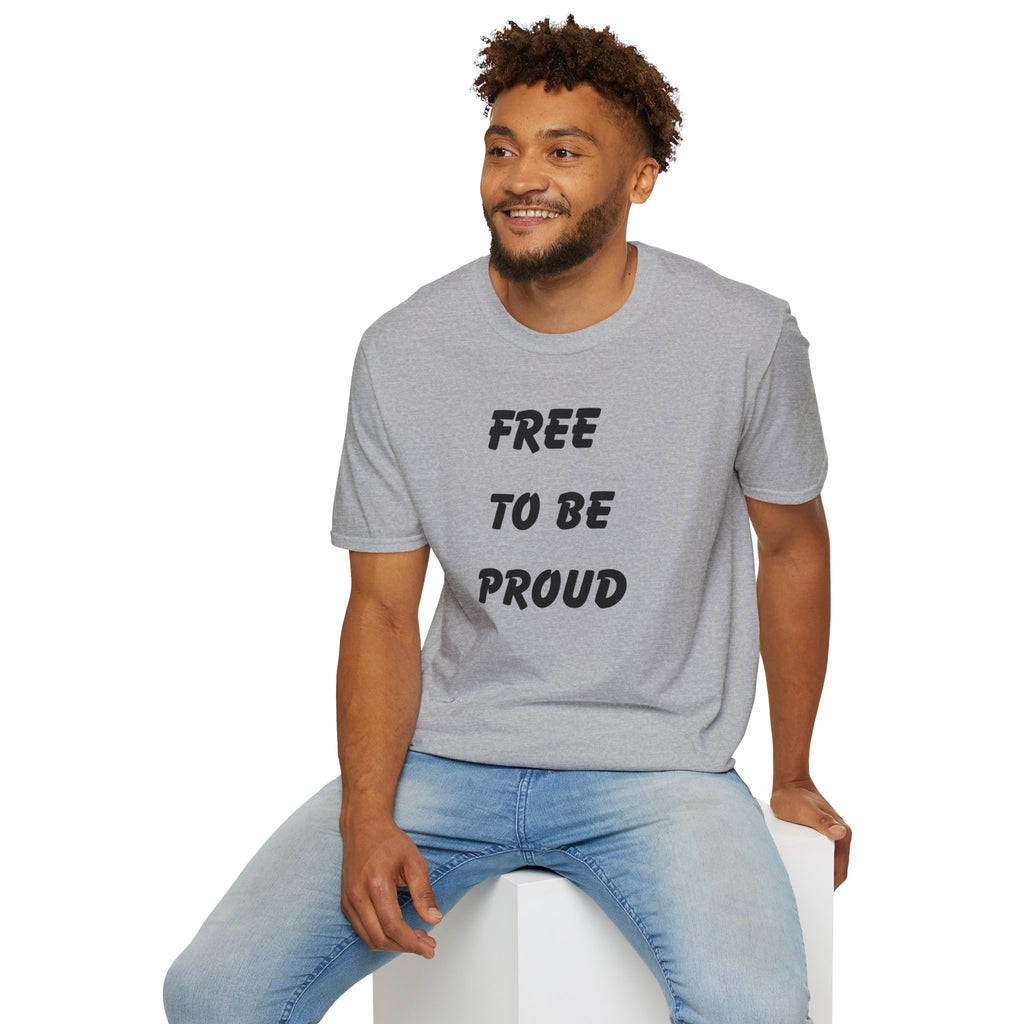 Unisex Signature Tees - FREE TO BE PROUD, PROUD TO BE FREE