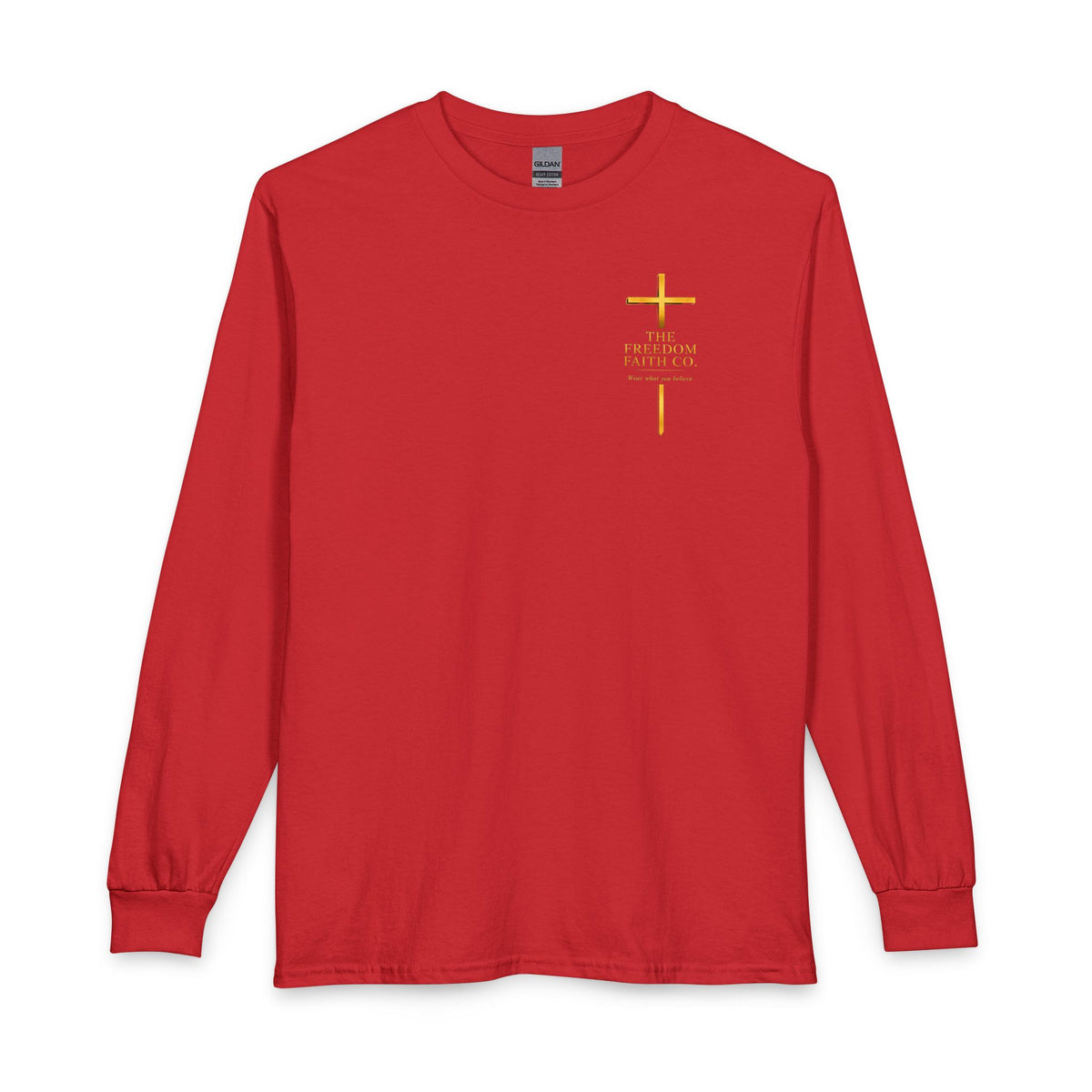 Freedom Faith Co Brand Long Sleeve Tees