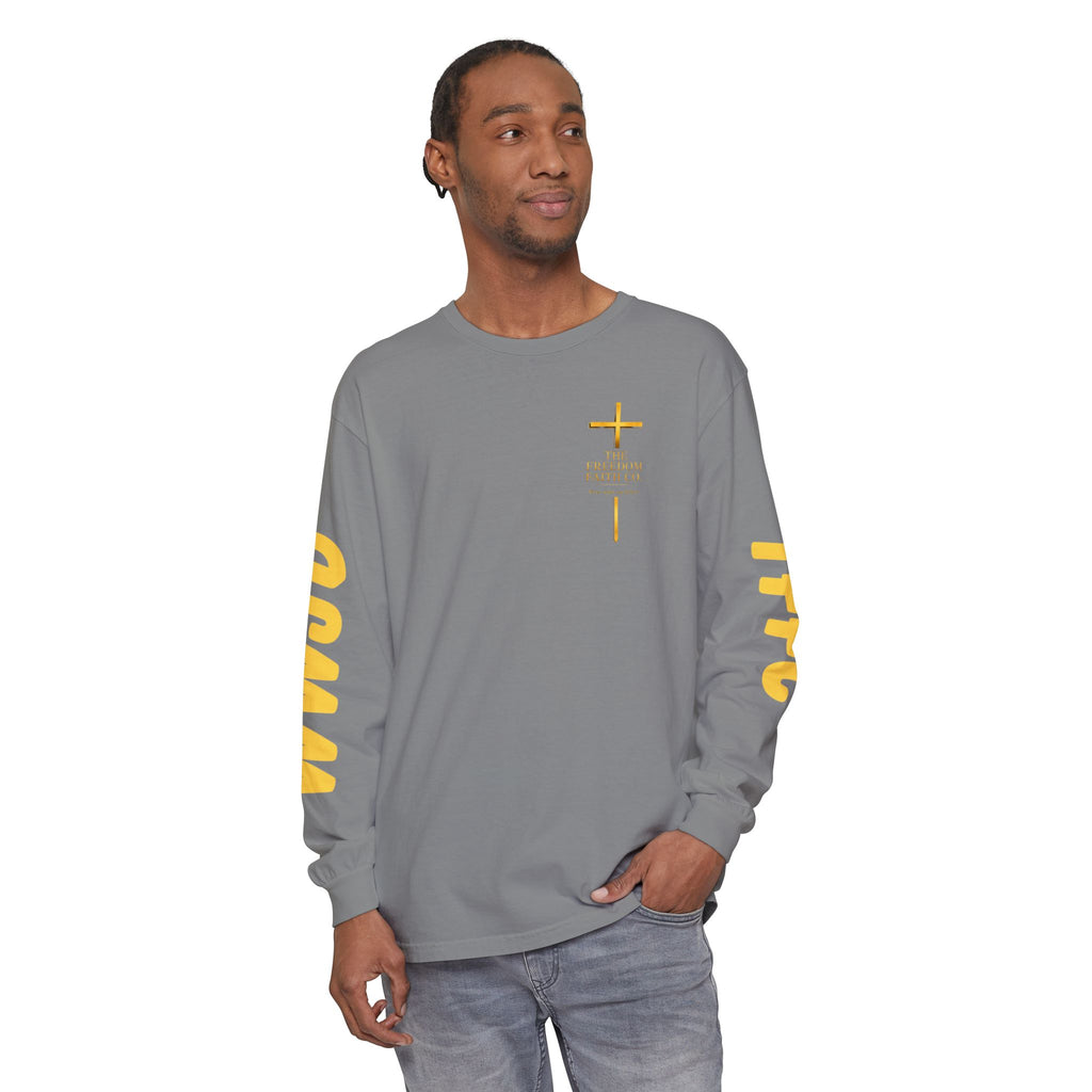 Freedom Faith Co Brand Long Sleeve Tee