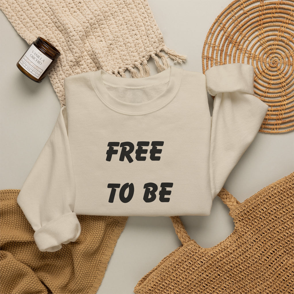 Unisex Signature Crewnecks - FREE TO BE PROUD, PROUD TO BE FREE