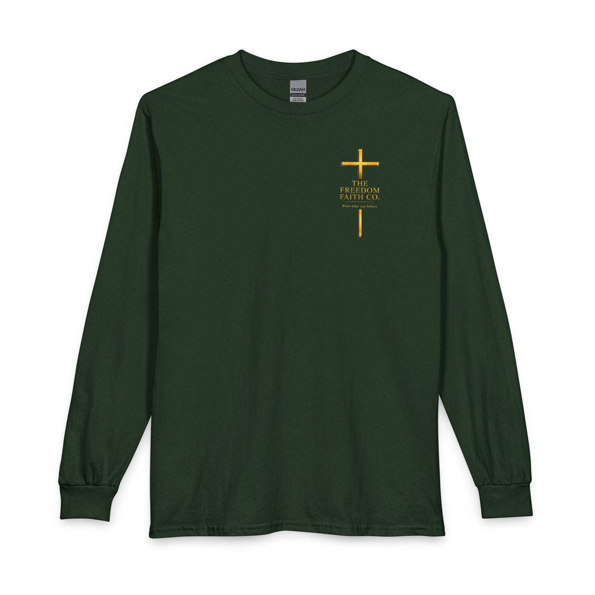 Freedom Faith Co Brand Long Sleeve Tees