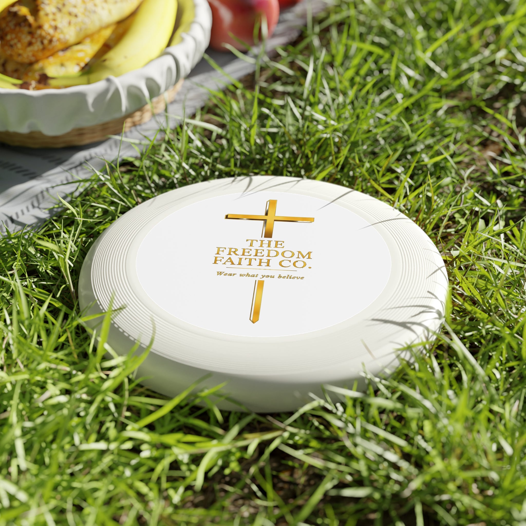 Freedom Faith Co Brand Frisbee