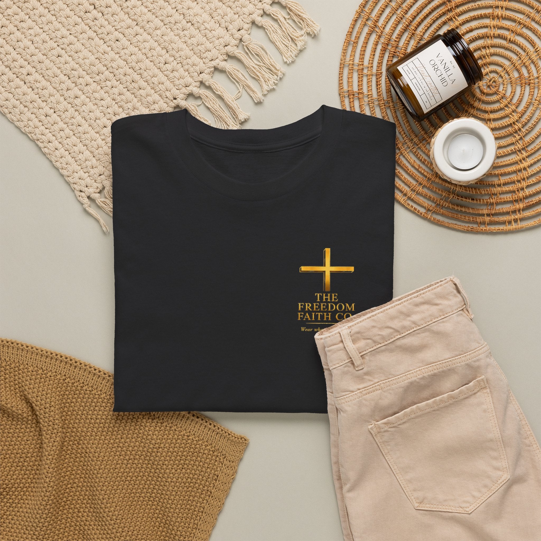 Freedom Faith Co. Cross Brand T-Shirt