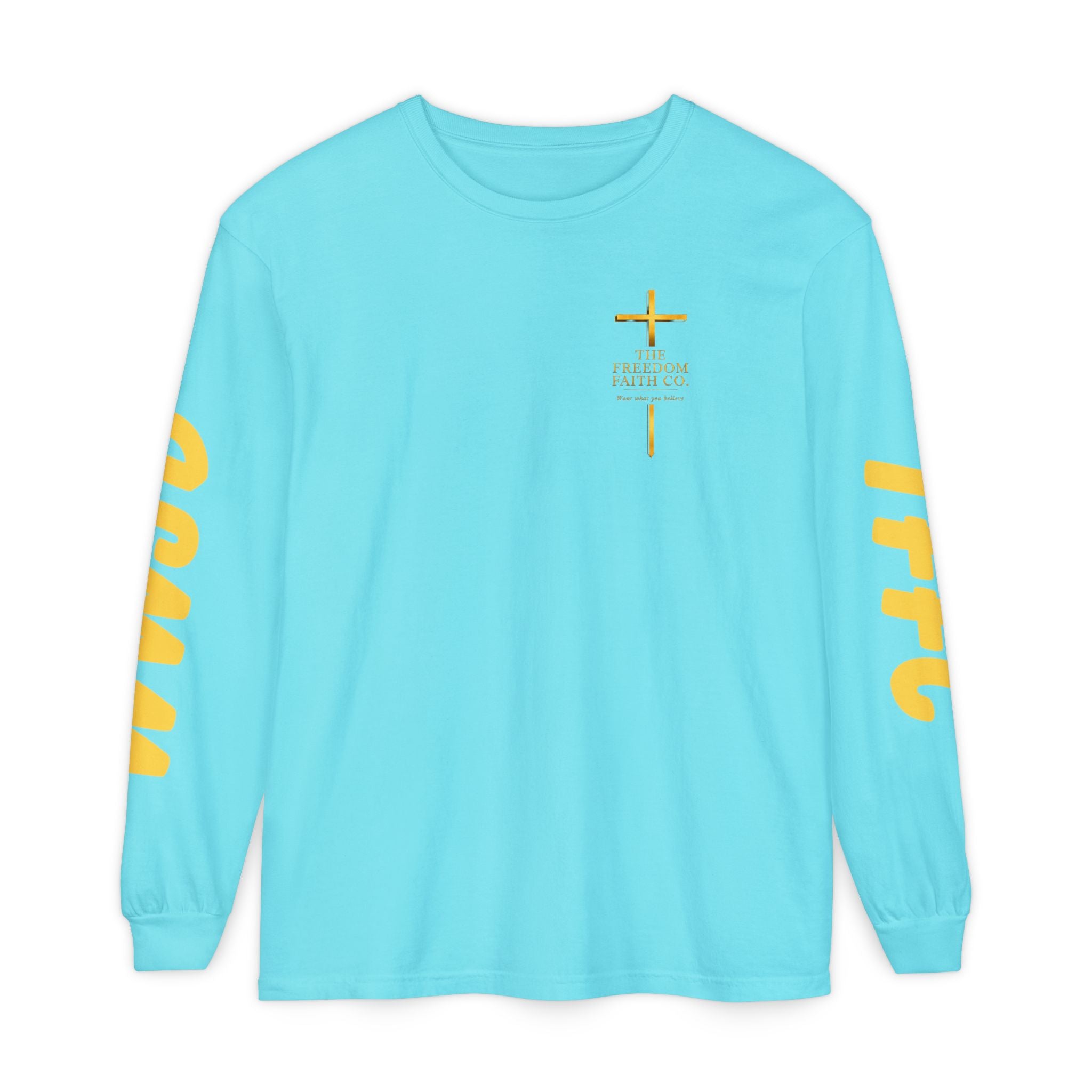 Freedom Faith Co Brand Long Sleeve Tee