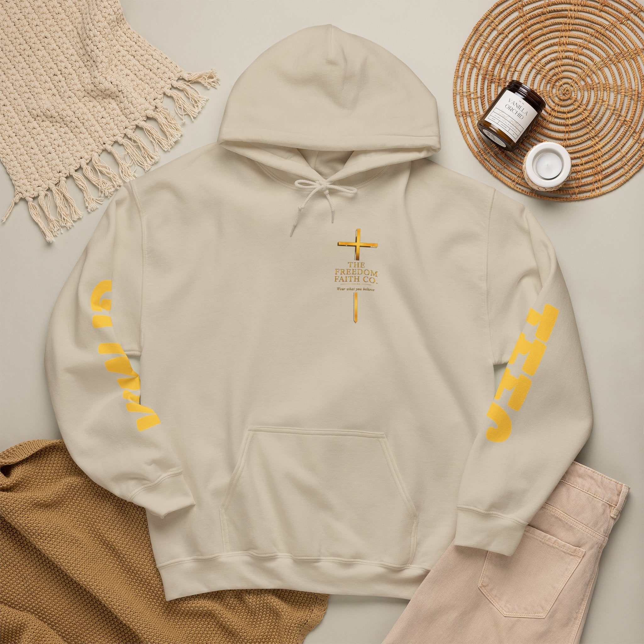 Freedom Faith Co Brand Hoodies