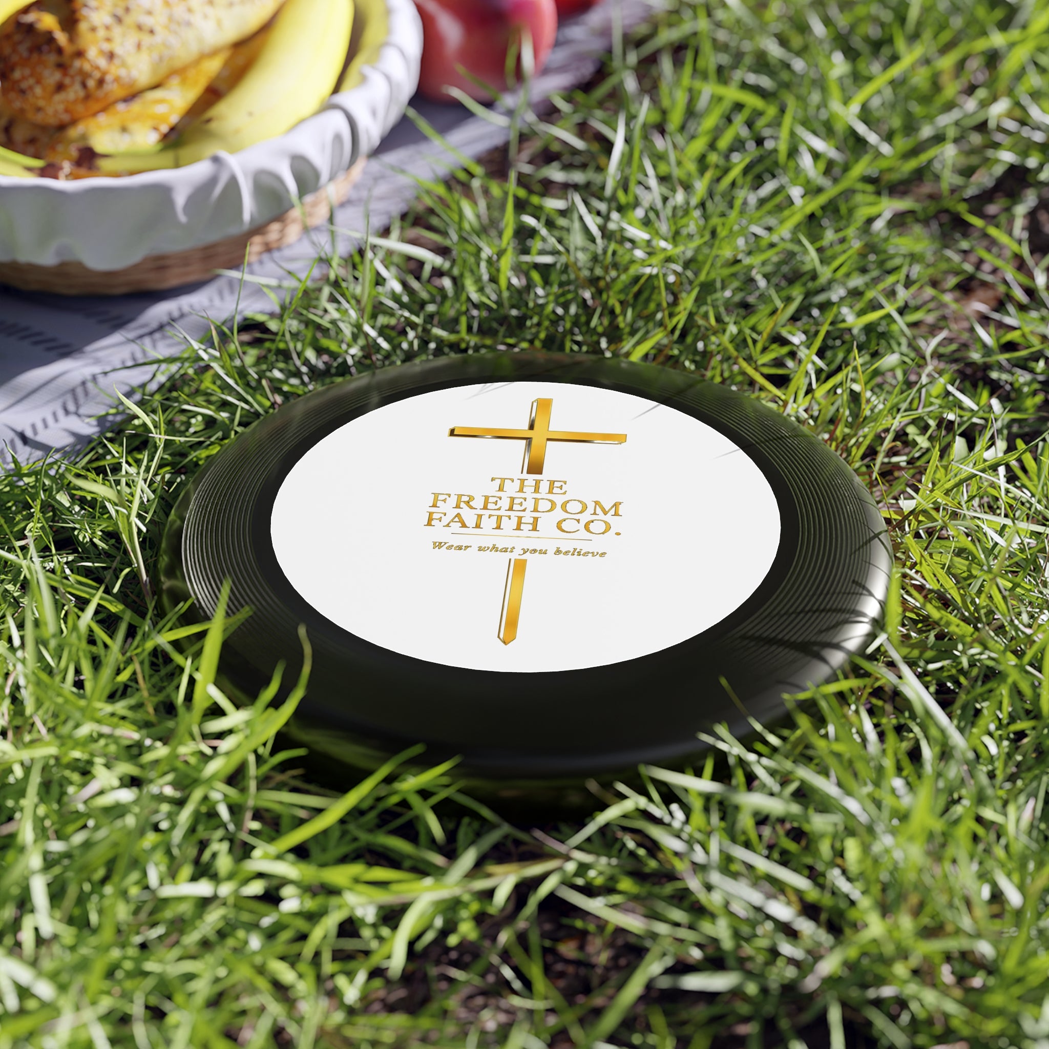 Freedom Faith Co Brand Frisbee